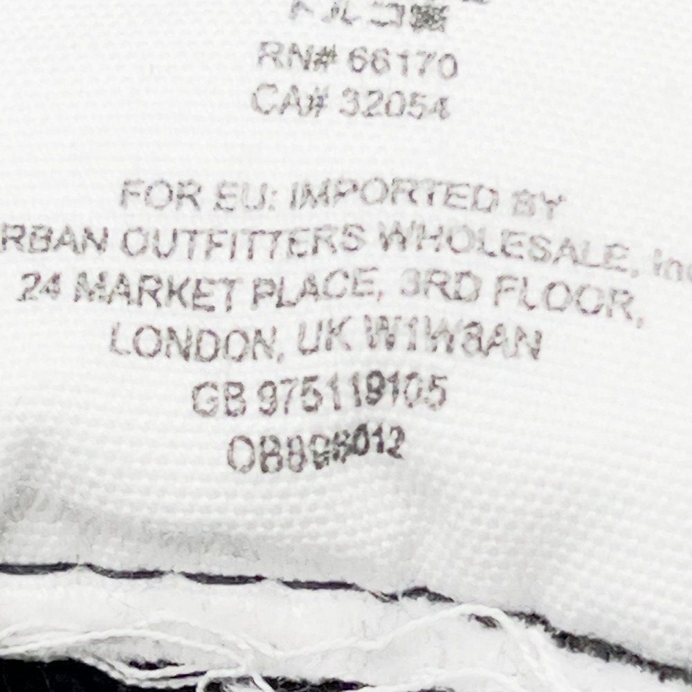 Free People Women Denim Jacket XS Black Grunge Indie Rock Trucker Western‎ Urban - Picture 12 of 14